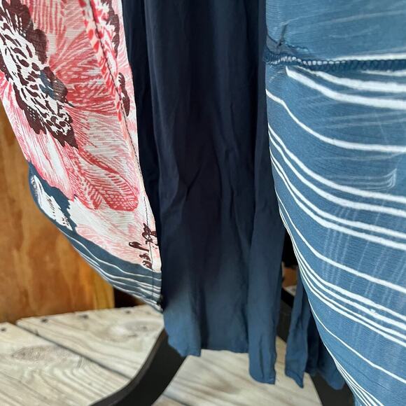 Abercrombie And Fitch Chiffon Sleeveless Maxi Dress With Rope Belt Size SP - Picture 10 of 13